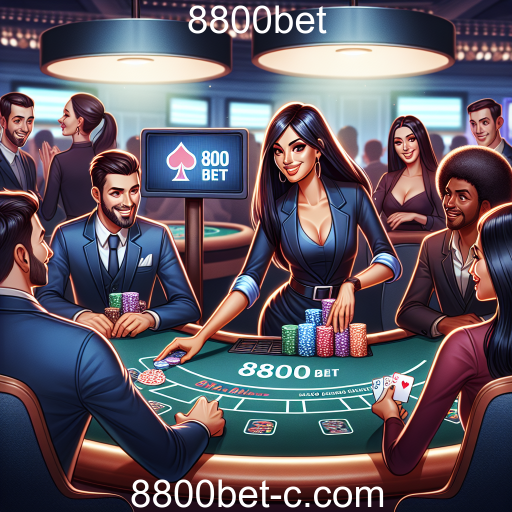 Descubra a Experiência do Cassino ao Vivo no 8800bet
