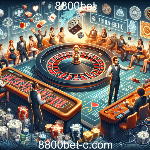 A Emoção da Roleta no 8800bet